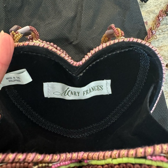 Mary Frances heart shaped pink purse - Picture 4 of 4